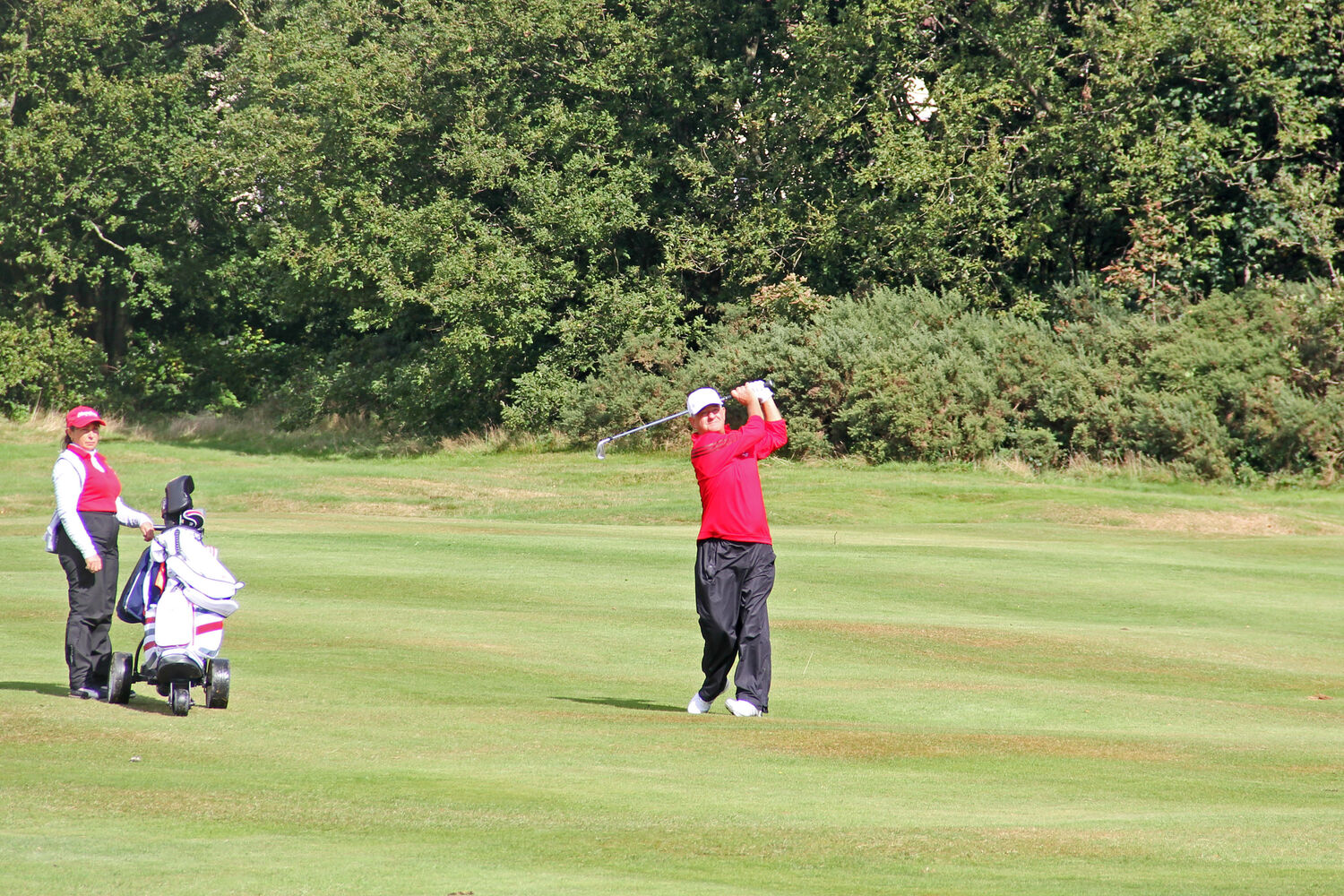 Clive Jones second to the 1st