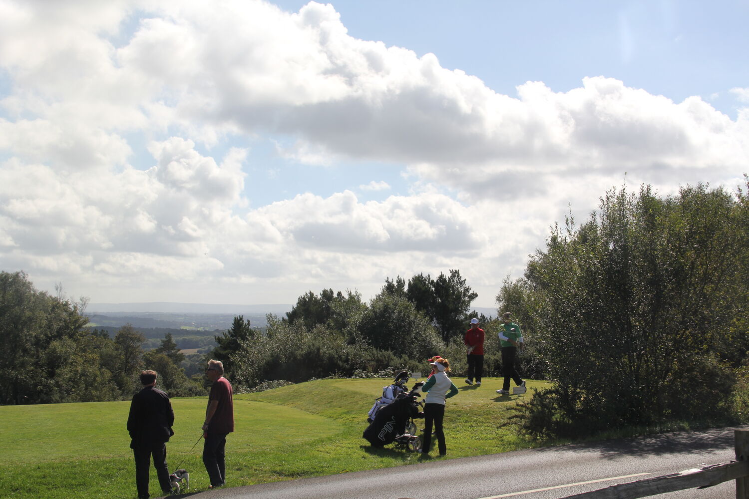 Adrian Morrow driving at the 2nd