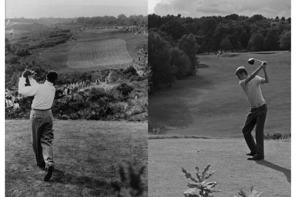 Note the lack of trees between the 5th and 6th holes above Sir Henry's hands 